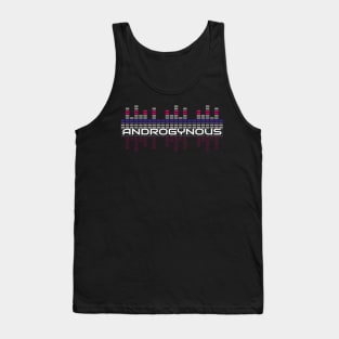 Music Equalizer Bars - Androgynous Tank Top